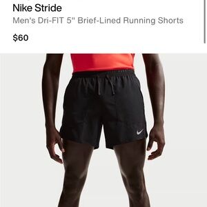 Men's Dri-FIT 5" Brief-Lined Running Shorts NWT